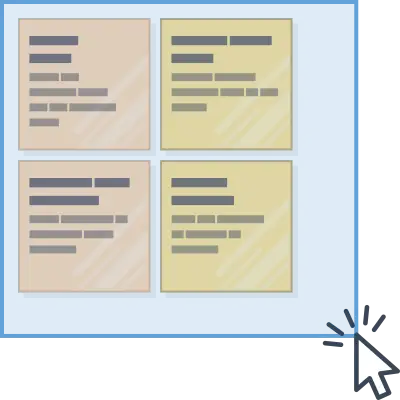 Interactive Notes: Multi-Select & Drag