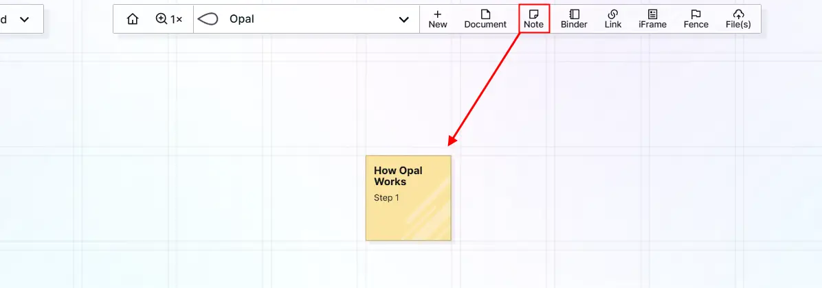 Visual Note Taking App: Step 1