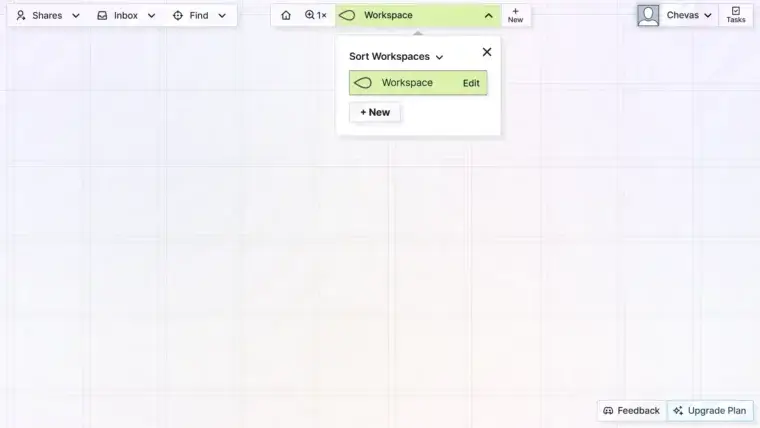 Visual Desk: Workspace created