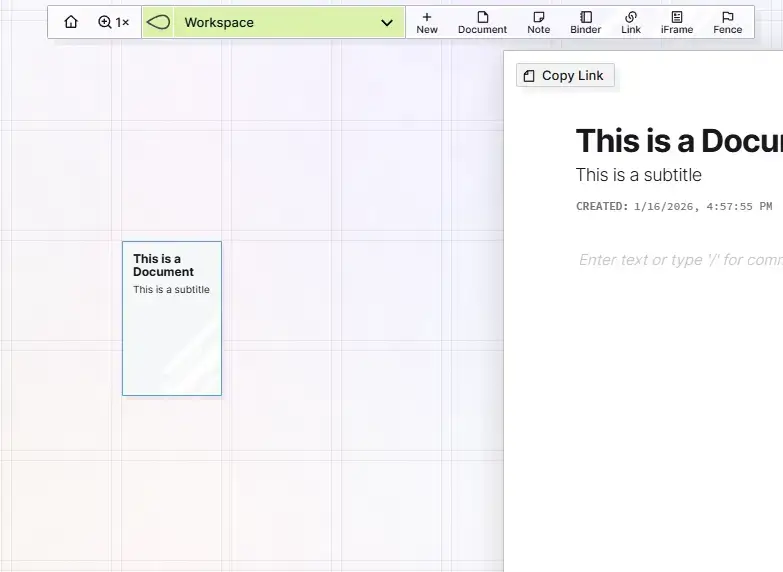 Creating Items in Opal: Item Created