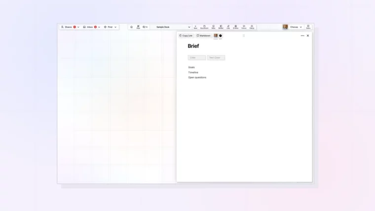 The Basics of Opal Documents: screenshot of Opal