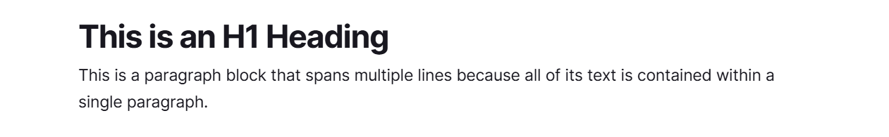 The Opal Block Editor: Enter plain text