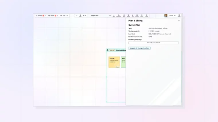 One Workspace or Many? How to Organize Your Opal Desks: screenshot of Opal