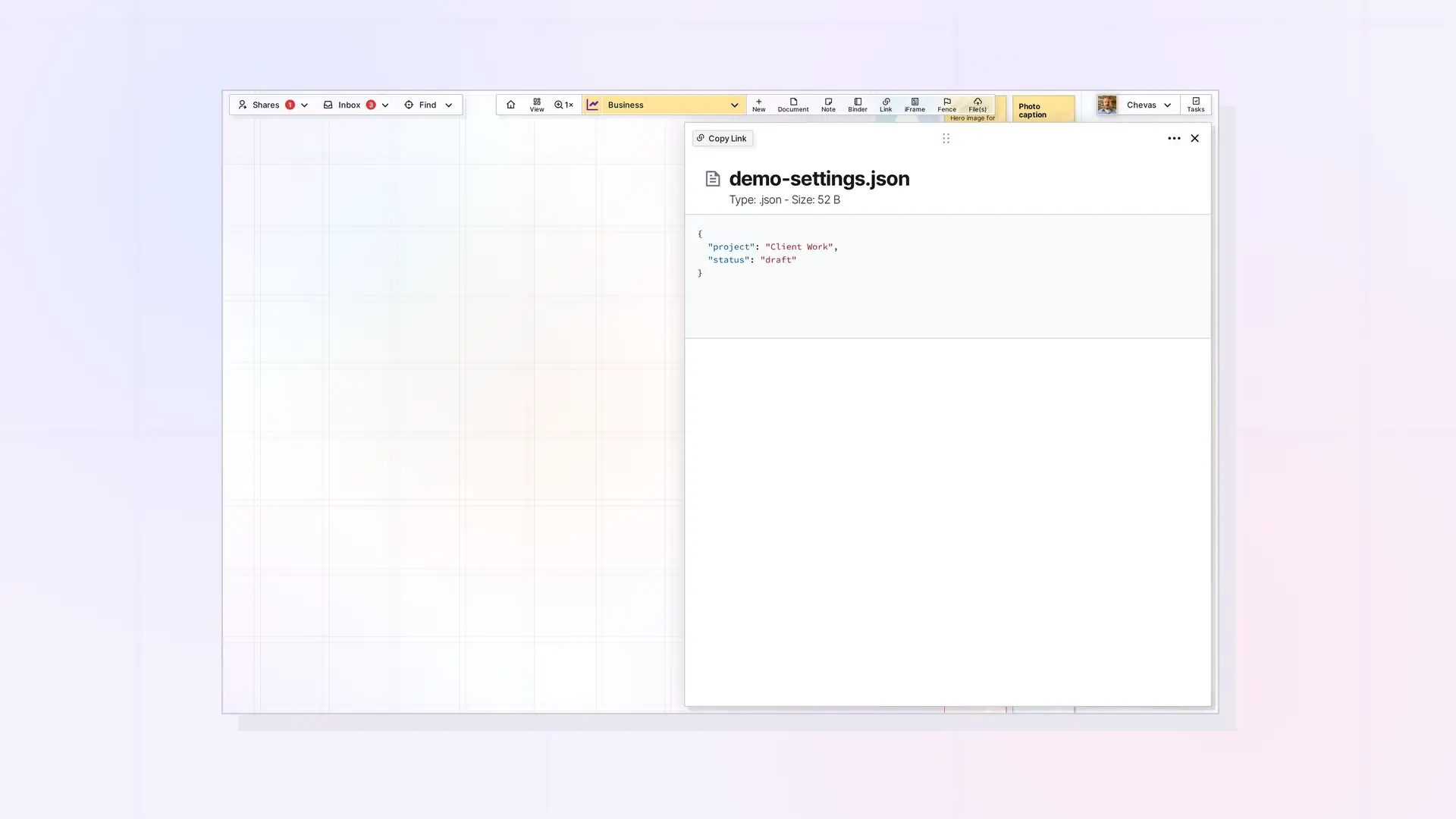 Edit Text, Markdown, and Code Files in Opal: screenshot of Opal