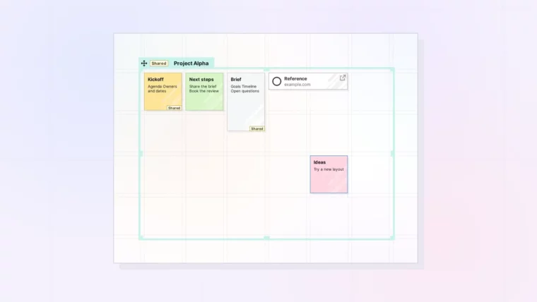 Put Items in a Fence (and Take Them Out): Dragging a note into a fence, screenshot