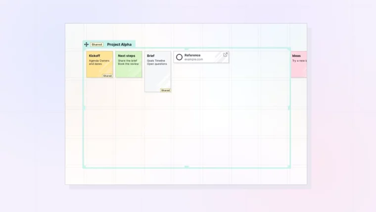 Resize a Fence: Fence with resize handles, screenshot