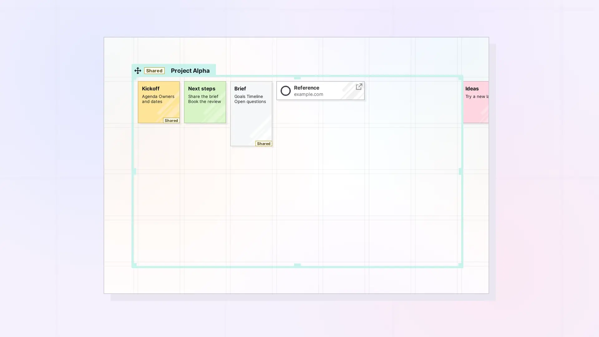 Resize a Fence: Fence with resize handles, screenshot