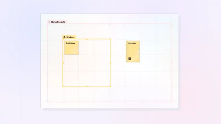 Nest Fences and Binders Inside a Fence: Fence containing a smaller fence and a binder, screenshot