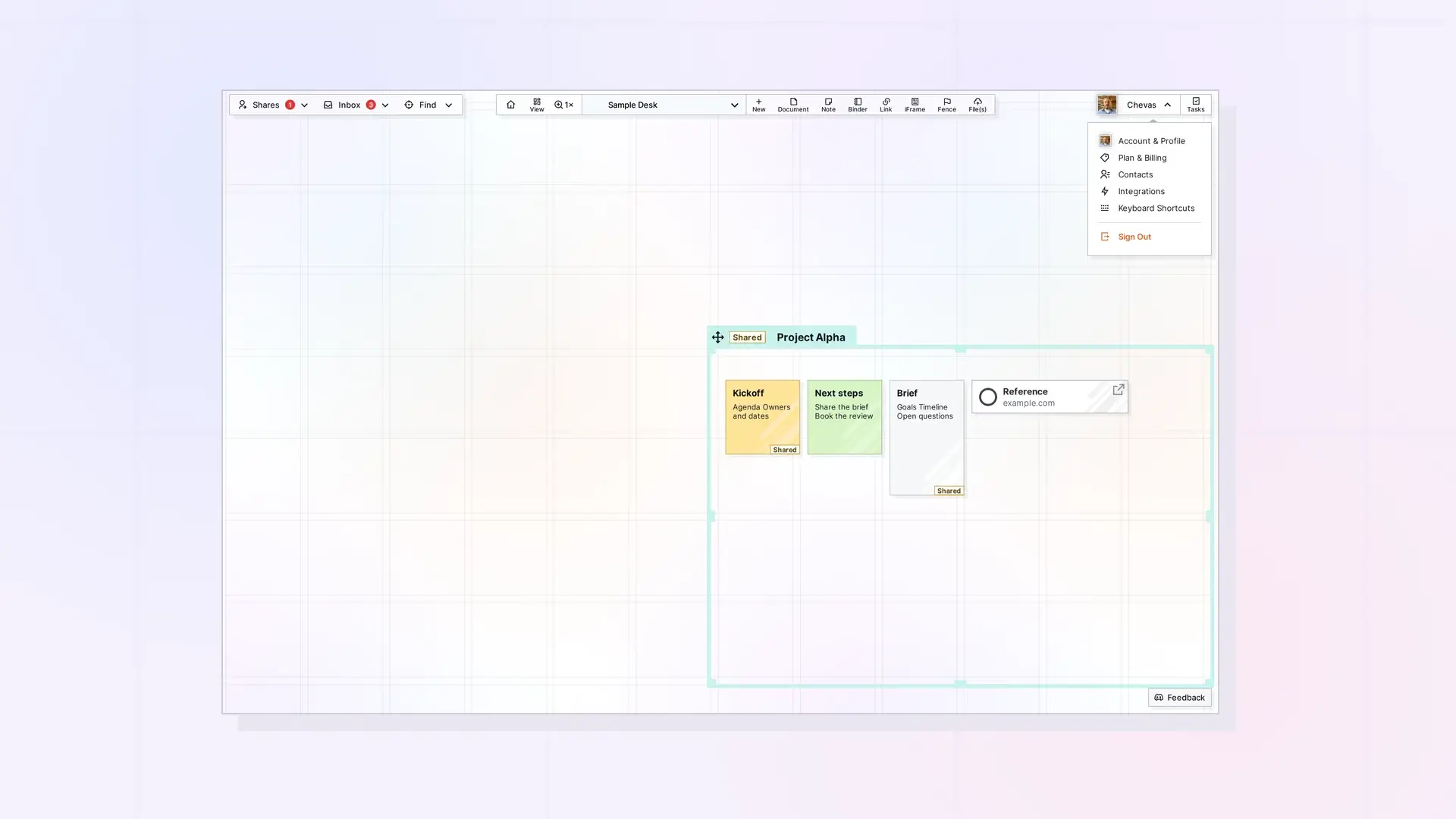 Profile, Icons, and OpenGraph API Endpoints: screenshot of Opal