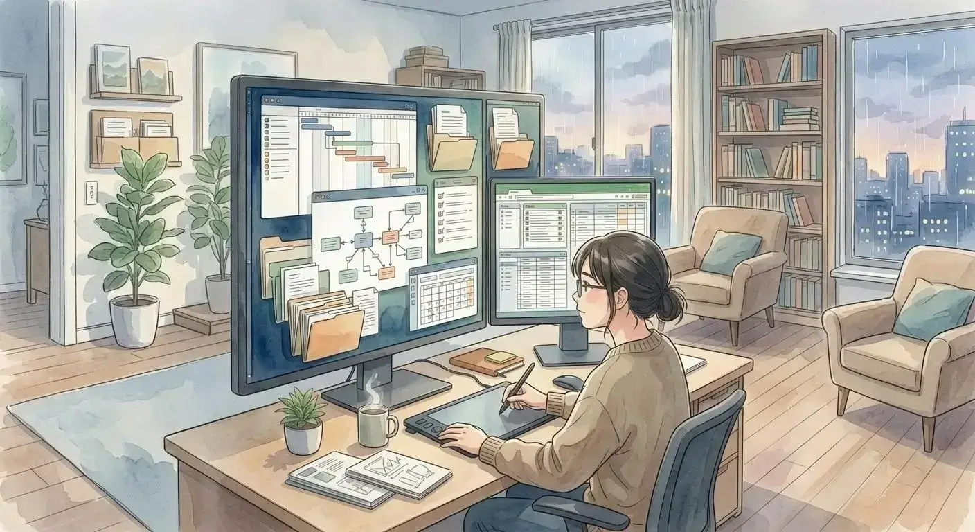 freelancer tools for visual project management workspace