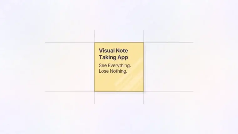 Visual Note Taking App