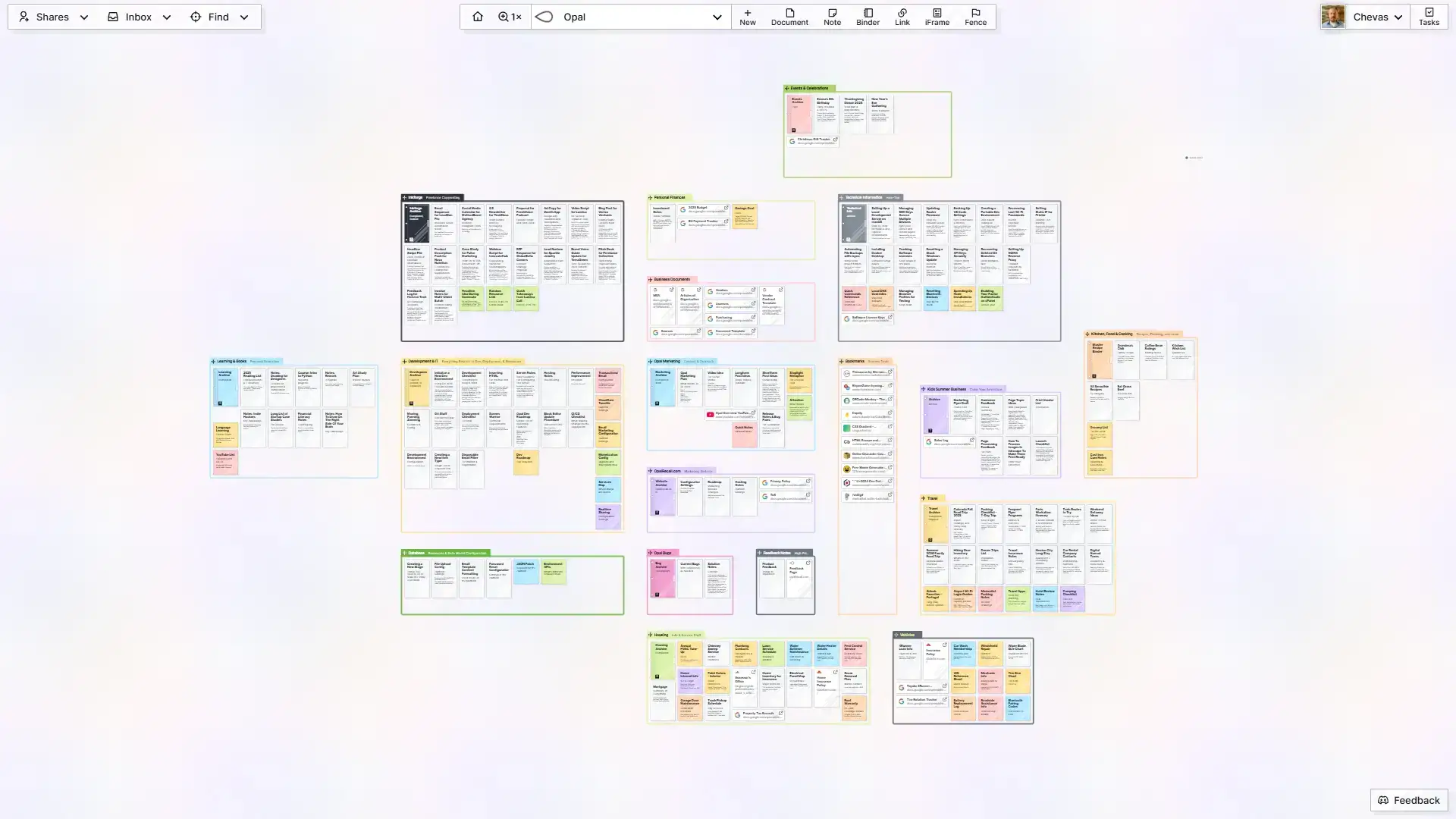 Visual Workspace App