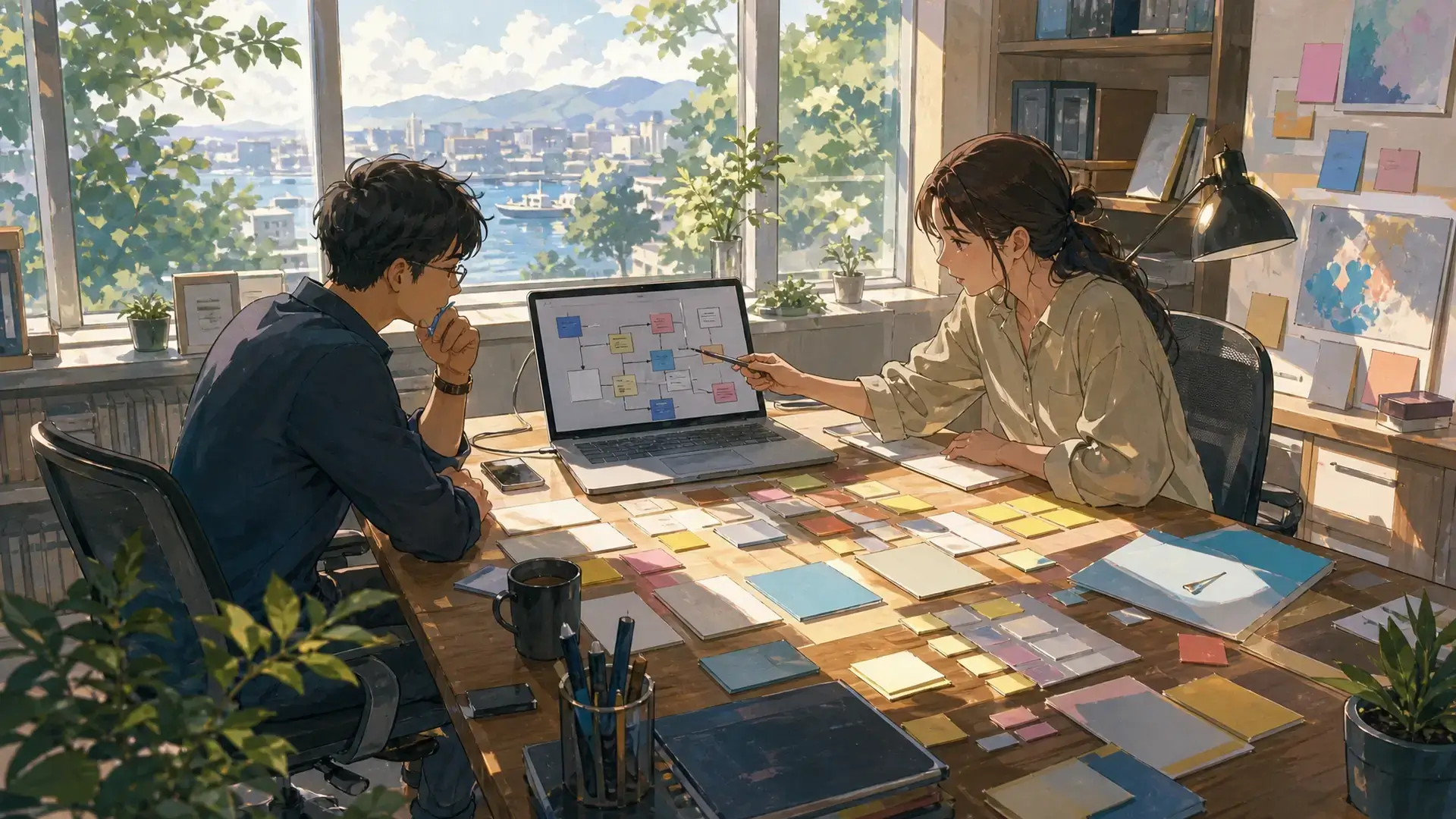 productivity system method turned into a visible team workspace