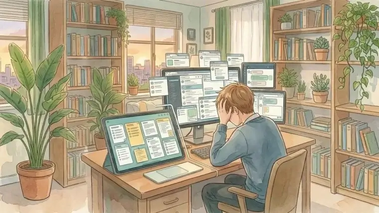 too many apps visual workspace source of truth example 1