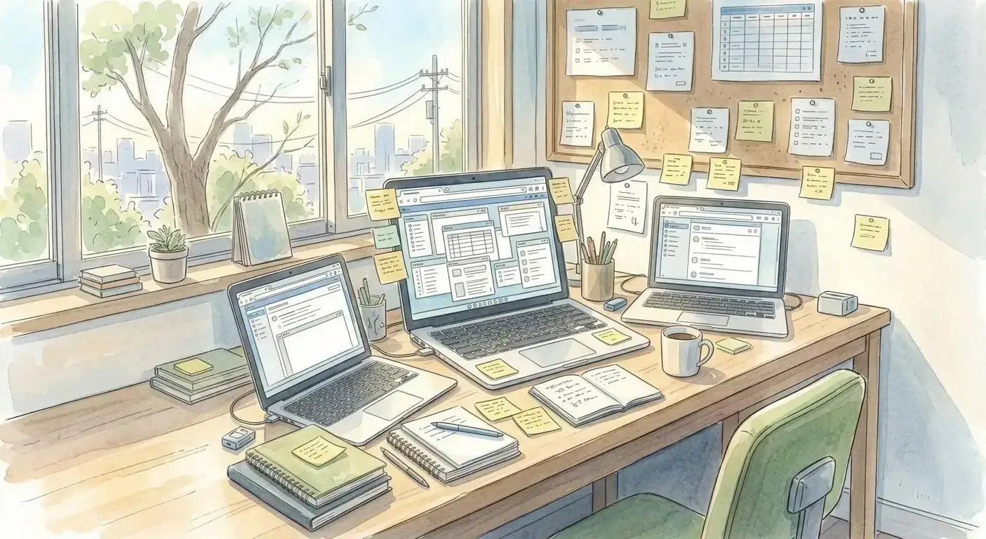 too many apps visual workspace source of truth example 2